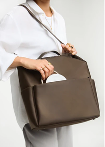 Bolsas de pañales para bebés a la moda, portátiles, plegables, multifunción, gran oferta, de PU Material, <span class=keywords><strong>mochila</strong></span> de mamá personalizada para viajes y trabajo - Product Image 4