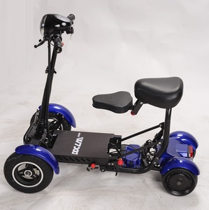 Vélo électrique debout avec <span class=keywords><strong>porte</strong></span>-sac de <span class=keywords><strong>golf</strong></span>, chariot de <span class=keywords><strong>golf</strong></span> à 4 roues, scooter de mobilité - Product Image 5