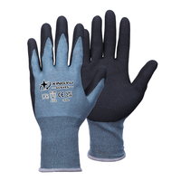 Gants de travail en nitrile enduits de mousse XINGYU Dumax, antidérapants, durables, à adhérence ferme, pour la réparation automobile, les machines industrielles et le jardinage.