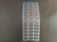 Vente directe d'usine poisson appât paquet emballage intérieur plateau cire fond carte blister emballage cire fondre couvercles Packs à clapet