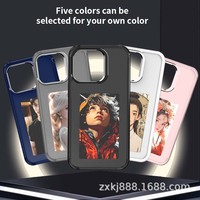 Étui de téléphone à écran encre numérique quadricolore compatible avec les téléphones Apple 13 17 Pro Max et Samsung S25U S24U avec projection d'écran