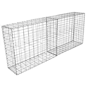 Hot Dipped Welded Gabion Mesh Basket Box Stone Cages Gabion Retaining Wall for Garden Fence for Sale