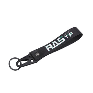RASTP Car Keychain Nylon Strap <b>Key</b> <b>Ring</b> For Motorcycle And Automobile <b>Key</b> <b>Accessories</b> Black Color - Product Image 5