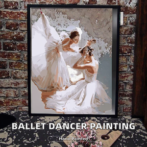 Kit Pittura a Numeri DZ1458, Dipinto a Olio Ballerina su Tela 40x50CM Senza Cornice per Vendita all'Ingrosso - Product Image 2