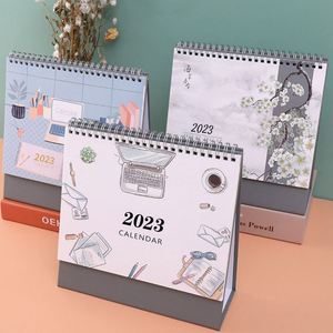 Fabricant de calendriers de bureau A6 personnalisés de haute qualité, impression personnalisée, <span class=keywords><strong>2022</strong></span> <span class=keywords><strong>2023</strong></span>, almanachs pour cadeaux promotionnels - Product Image 1