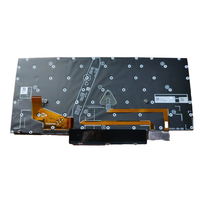 Clavier d'ordinateur portable pour Lenovo ThinkPad X1 Yoga 6e génération hongrois HUN rétroéclairé gris PK131U91B17