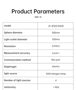 La source de lumière uniforme à sphère intégrée pour la surveillance de la luminosité est appliquée à la calibration des systèmes d'imagerie en laboratoire - Product Image 3