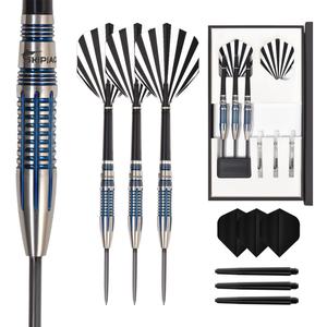 ชุดลูกดอกมืออาชีพแบบสเปน แข็งแรง ทนทาน พร้อมลูกดอกเหล็กคมกริบ และกระดานขนแปรงเสริมความแข็งแรง สำหรับการฝึกซ้อมและเวิร์คช็อป - Product Image 1