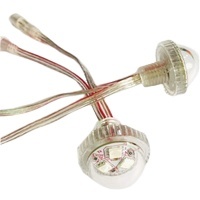 Équipement d'éclairage pour manèges Lumiere Forain, lumières changeantes de couleur, 26 mm, RGB SMD5050 Pixel, 12 V, module LED pour fête foraine, 3 LED, lumières de fête foraine IP66