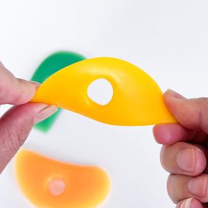 New Silicone <b>Rubber</b> Scraper, Multi-functional <b>Rubber</b> Leveling Tool for Ceramics, and Shaping Scraper for Throwing - Product Image 4