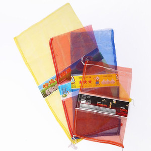 Sac en filet monofilament HDPE Leno pour l'emballage de l'<span class=keywords><strong>ail</strong></span>, différentes tailles, personnalisable, avec étiquette, directement de l'usine - Product Image 2