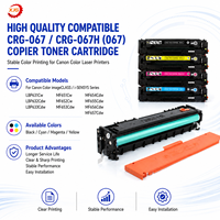 Cartouche de toner copieur CRG-067 CRG-067H 067 de haute qualité pour Canon IR LBP631CW LBP633CDW MF655CDW LBP631DW MF651CW MF657CDW