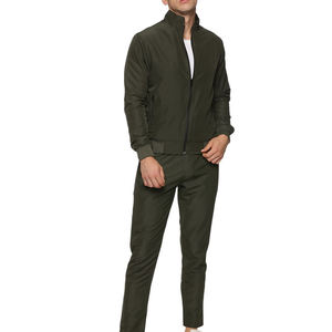 Survêtements de course pour hommes avec logo personnalisé, nouveau style, ensemble sweat à capuche évasé en coton et pantalon de jogging, streetwear - Product Image 1