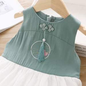 Nuevos Vestidos de Verano de Ganchillo para Niñas, Estilo Occidental, Hechos en China, con Bordado Nocturno de Ángeles, Compra Directa del Proveedor Chino - Product Image 2