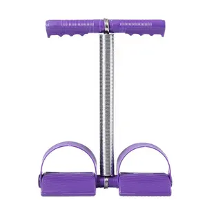 Lente Pedaal Spanner Spanning Katrol Fitness Rvs Spier Oefening Fitness Apparatuur Weerstand Band Home Gym