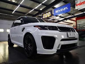 Kit Carrozzeria Stile SVR per <span class=keywords><strong>Land</strong></span> Rover Sport dal 2013-2017 al 2018-2022, Fari, Luci Posteriori, Paraurti, Parafanghi e Griglia Stile SVR - Product Image 6