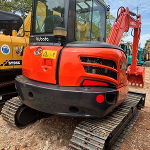 Mini-excavatrice d'occasion japonaise KX165 KX163, 5 tonnes, 6 tonnes, machine de terrassement avec EPA pour la ferme - Product Image 6