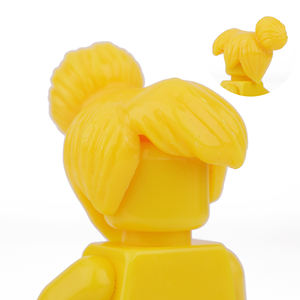 Mini figurines de cheveux, ensembles de blocs de construction, accessoires pour poupées, jouet modèle en plastique ABS, plus de 100 styles - Product Image 6