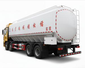 Camión de Transporte de Alimentos a Granel CLW 40000L, 8x4, 463hp, Tanque de Acero al Carbono, Tornillo Eléctrico, para Entrega de Alimentos para Ganado - Product Image 3