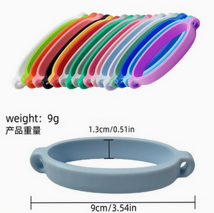 สายคล้องแก้วน้ำซิลิโคนแบบพกพาจากโรงงานโดยตรง สำหรับกีฬากลางแจ้ง - Product Image 2