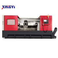 Torno CNC de Bancada Inclinada de Alta Precisión y Gran Resistencia Automático para Roscado de Tuberías y Cajas