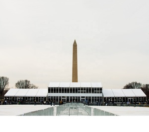 Ngoài Trời Trong Suốt Quảng Cáo Lớn Rõ Ràng Di Động Chống Thấm Vĩnh Viễn Khung Kim Loại Bóng Rổ Nhà Thờ Đám Cưới Nhà Prefab Lều - Product Image 2