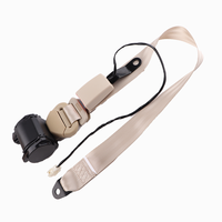 Accessoires de voiture, ceinture de sécurité automatique rétractable, ceinture de sécurité automobile universelle rétractable à 3 points