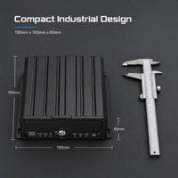Système de gestion de flotte MDVR fiable OEM/ODM avec options MDVR 4G, GPS, ADAS, DMS, BSD pour projets d'utilisation en flotte de camions et de bus