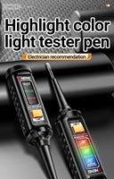 Stylo testeur de tension sans contact avec lampe de poche