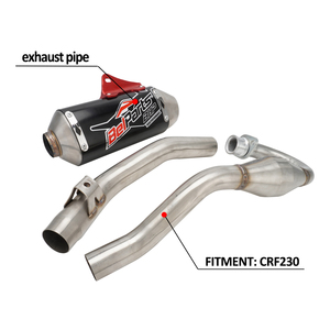 Tuyau de <span class=keywords><strong>moto</strong></span> JFG Tuyau d'échappement CRF230 Tuyau d'échappement CRF150 - Product Image 2