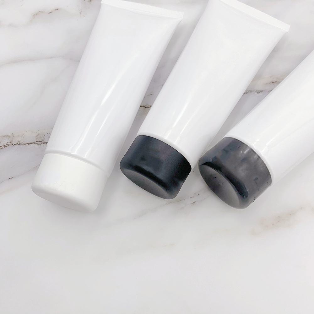 White tube with white screw lid