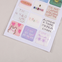 Cute Cartoon 3D Epoxy Dome Stickers Eco-Friendly Waterproof PVC Custom Shape Printing Hello Kitty Floral Design for Phone