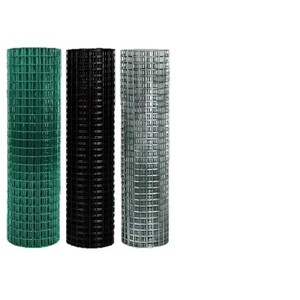 Plastic-coated Welded Wire Mesh <b>Green</b> Steel Wire Dutch <b>Netting</b> Chicken Farming Enclosure Fence Protective <b>Netting</b> - Product Image 1