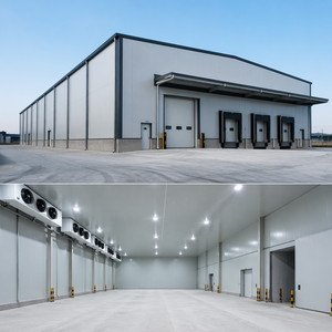 Almacén Refrigerado Automatizado de Estructura de Acero para Alimentos Congelados: Pasos de Instalación y Tiempo de Construcción - Product Image 3
