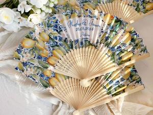 พัดไม้ไผ่ที่ระลึก ราคาโรงงานแบบดั้งเดิม งานฝีมือพลาสติกคุณภาพพรีเมียม - Product Image 2