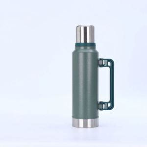 Botella de Agua de Gran Capacidad de 1L 1.4L, Termo Aislado al Vacío, Hervidor Portátil para Viajes, para Coche, Camping y Actividades al Aire Libre - Product Image 2