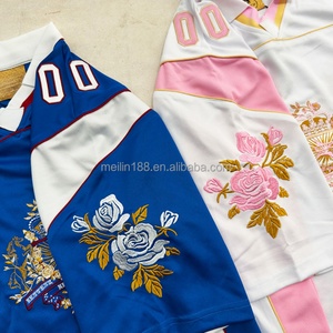 เสื้อเจอร์ซีย์ฟุตบอลคอวีแบบครอปสำหรับผู้ชาย สตรีทแวร์สั่งทำพิเศษ ปักลาย โพลีเอสเตอร์ เสื้อยืดคุณภาพสูง สวมใส่สบาย เสื้อฟุตบอลสั่งทำพิเศษ - Product Image 4