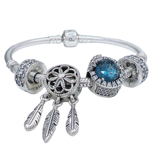 Collar de Moda con Colgante de Plata 925, Estrella, Corazón Rosa, Perla de Agua Dulce Morada, Flor y Circonita, Accesorio de Joyería para Mujer, Regalo - Product Image 4