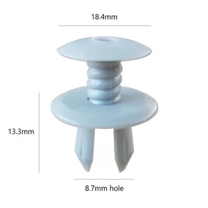 Volkswagen Audi Car <b>Door</b> <b>Trim</b> Panel Fastener 701867299 18.4mm 13.3mm 8.7mm Hole Clip - Product Image 1