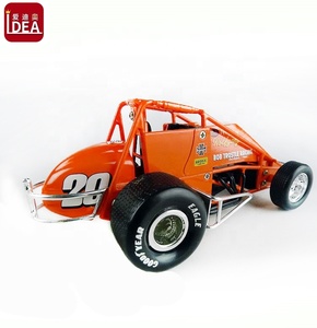 OEMカスタムダイキャストおもちゃフリーホイールミニチュア1:24ダイキャストスプリントカー - Product Image 5