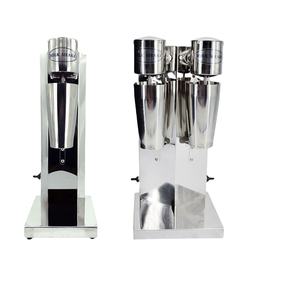 Mixeur à glace électrique en acier inoxydable à tête unique, mélangeur commercial pour lait, jus et glace - Product Image 1