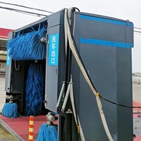 Machine de lavage de voitures entièrement automatique haute pression sans personnel, équipement de lavage de voitures en libre-service 24h/24