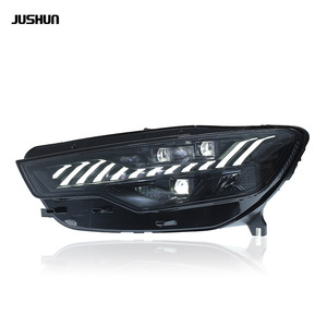 Jushun Audi A6L Headlight Assembly C7 <b>LED</b> Projector Daytime Running <b>Lights</b> Sequential Turn Signals 2012-2018 - Product Image 4