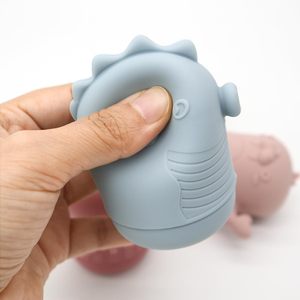 Fabrika üreticisi duş oyuncak yengeç balina şekli silikon banyo oyuncakları yürümeye başlayan çocuklar için hediye - Product Image 3