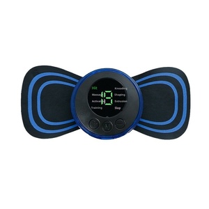 Intelligent Plastic Household Massage Paste Automatic LCD Display Cervical Leg Shoulder EMS Pulse Wireless Mini Portable Massage