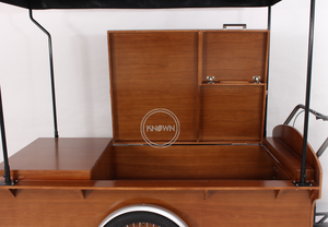 Vélo à café professionnel, Mobile, Hot-Dog, chariots de vente rapide, Tricycle alimentaire à vendre, vélo à café rétro Europe - Product Image 4