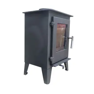 Germany New Cast Iron Wood Burning Stove Glass Window For Sale