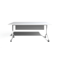 Table de formation pliable murale modulaire en bois réglable pour réunions et bureaux