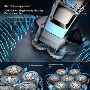 <span class=keywords><strong>Afeitadora</strong></span> Eléctrica Impermeable de Siete Cuchillas con Cabezal Flotante y Ajuste de Precisión <span class=keywords><strong>para</strong></span> Uso Doméstico Masculino, <span class=keywords><strong>Afeitadora</strong></span> 7D - Product Image 2