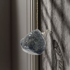 Кулон из натурального крупного камня «Метеорит» для здоровья и удачи от Desheng - Product Image 6